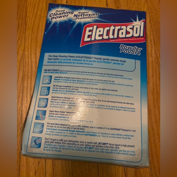 Electrasol Deep Cleaning dishwashing Powder 1.8kg fresh scent brand new NWOT - Picture 2 of 4